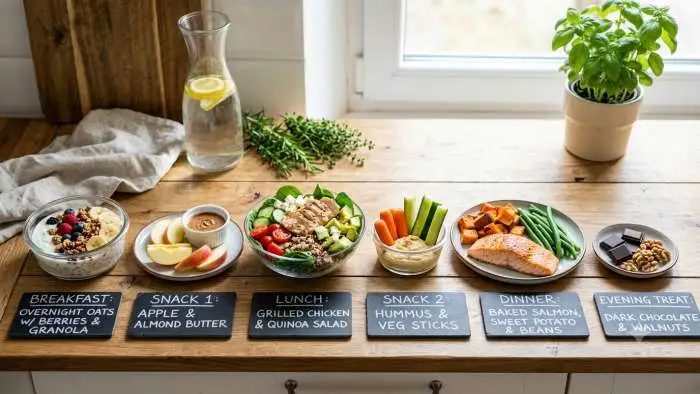 7-Day Simple Healthy Meal Plan: Quick Prep for Busy Weeknights