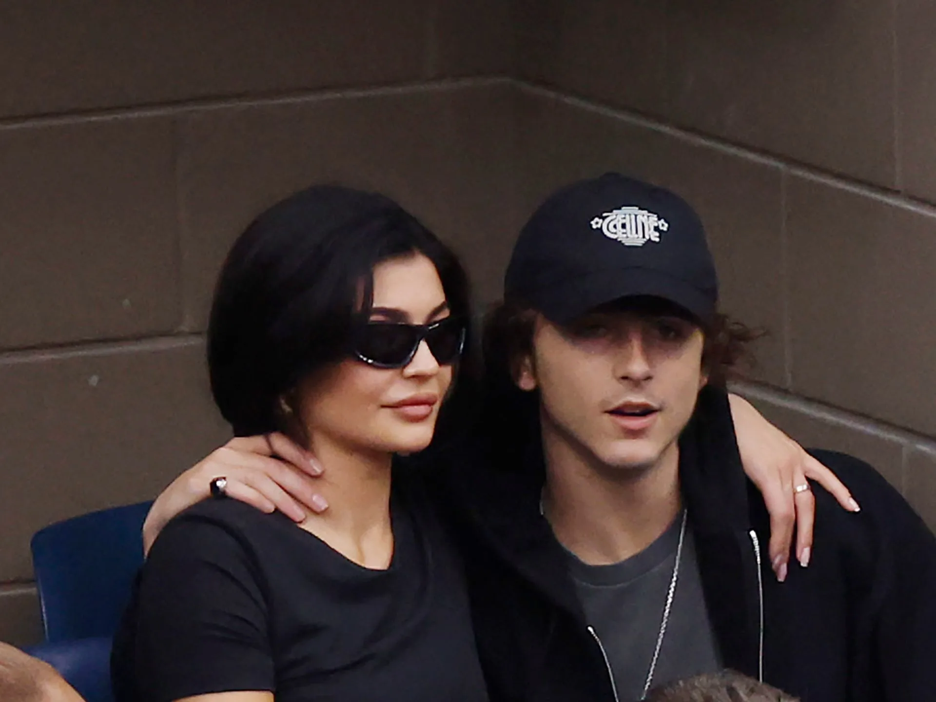 Kylie Jenner and new love Timothee Chalamet passionately kiss at US Open in NYC