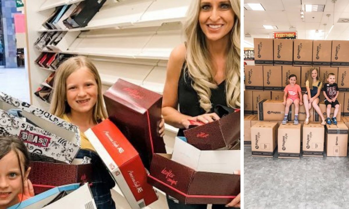 This Mom Bought Out An Entire Payless Store To Help Kids In Need